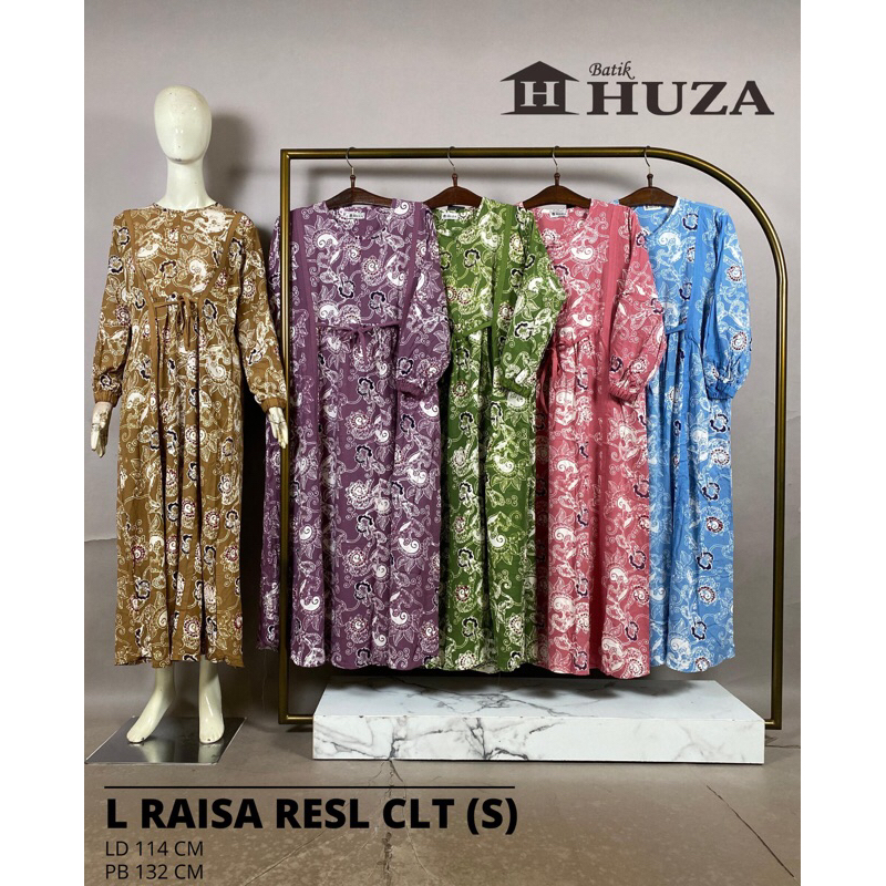 Sekdress L Raisa Huza Batik | Batik Huza | Batik Pekalongan