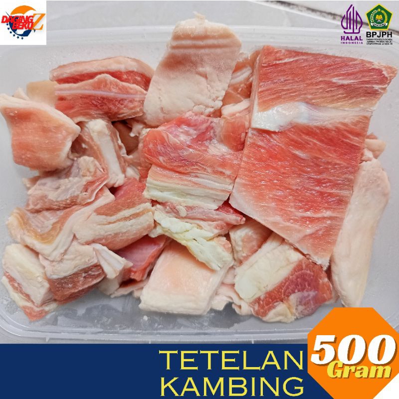 

TETELAN KAMBING 500gr Halal (Banyak Lemak)