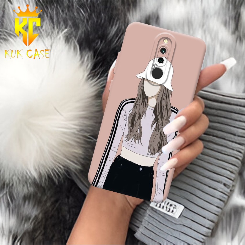 Case REDMI 8 Motif Aesthetic Bahan Softcase silicon Lentur - Skin /  Casing Handpone