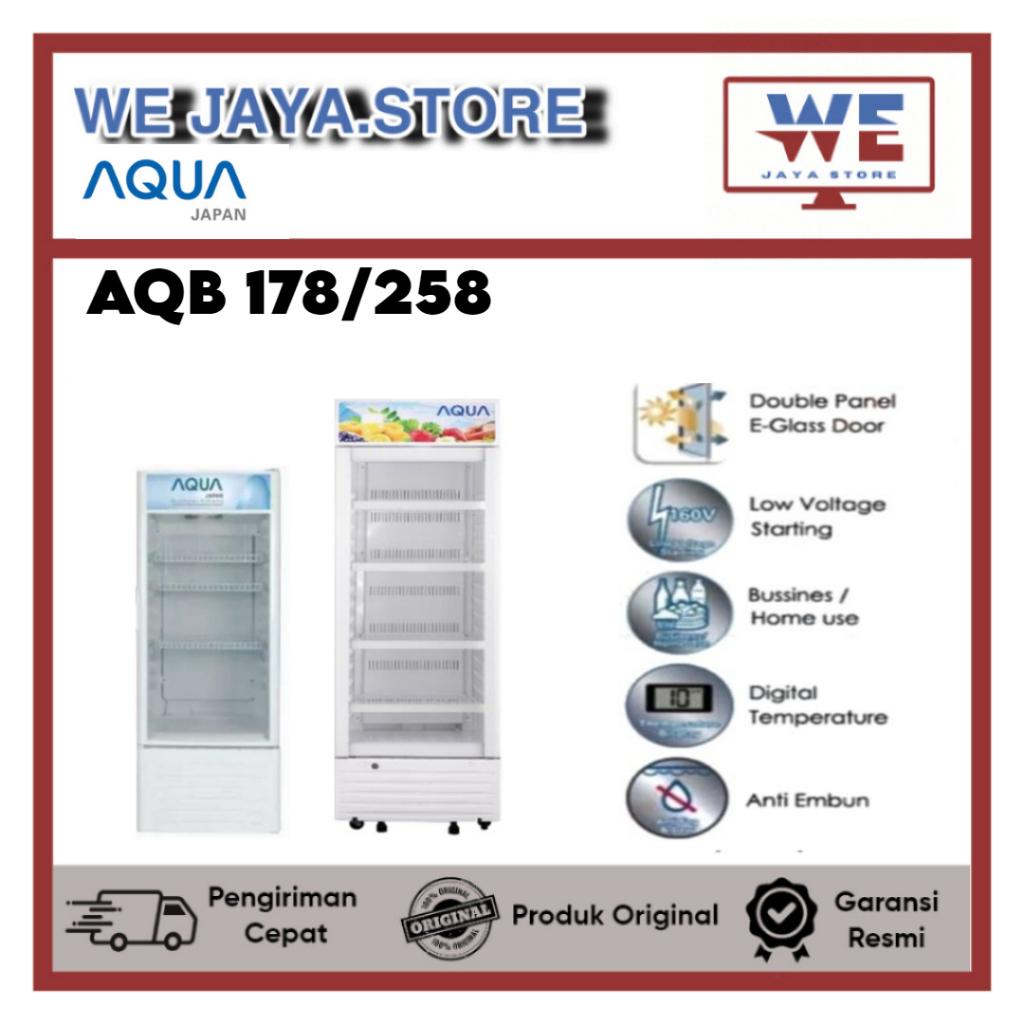 SHOWCASE AQUA AQB 178 170LITER | AQB 258 250LITER