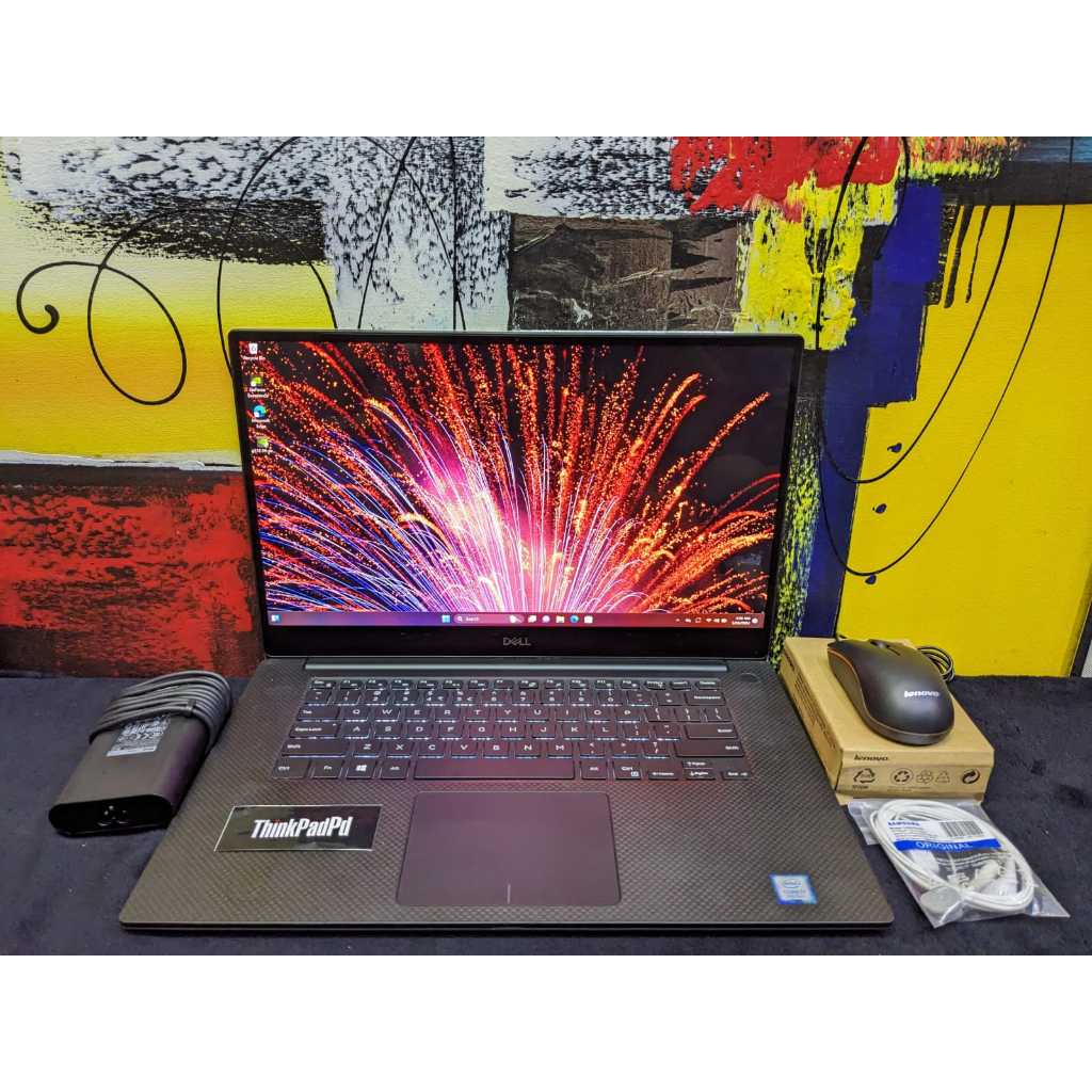 Laptop Gaming Desain Dell XPS 15 7590 Core i7 9750H GTX 1650 4K Touch