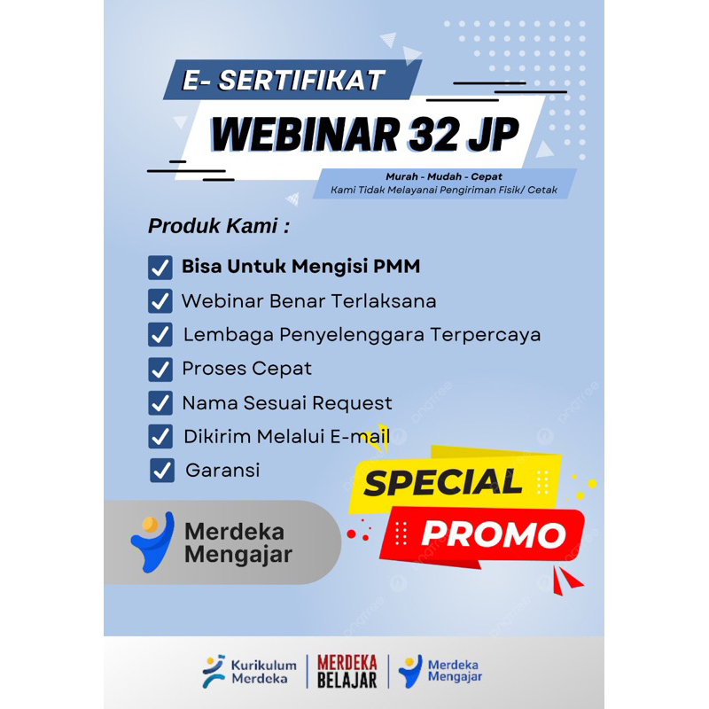 Sertifikat Webinar PMM 32 JP