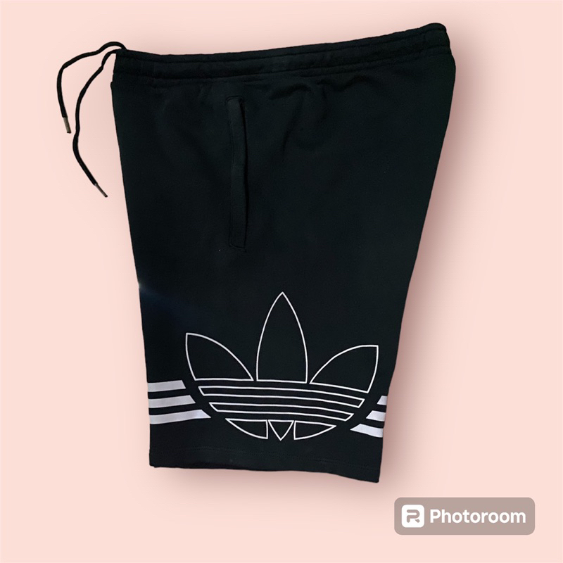 Adidas Big Logo Babyterry Shortpants Original Second Celana Pendek Adidas Big Logo