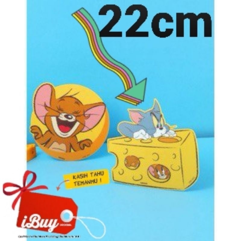 Miniso Tom & Jerry Tom Mousepad Mouse Pad 22x21.5cm