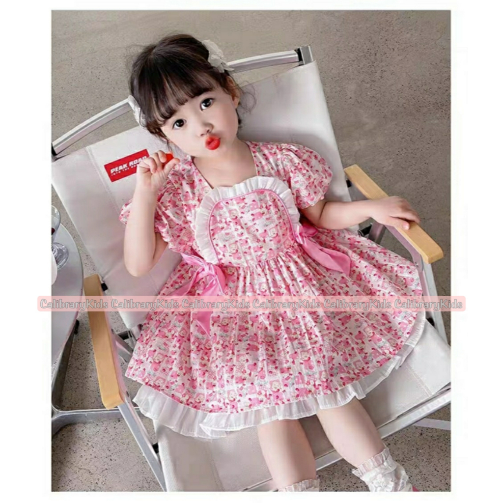 [ CalibraryKids ]   Lolita Princess Dress | Dress anak perempuan | Fashion anak | gaun anak cewek