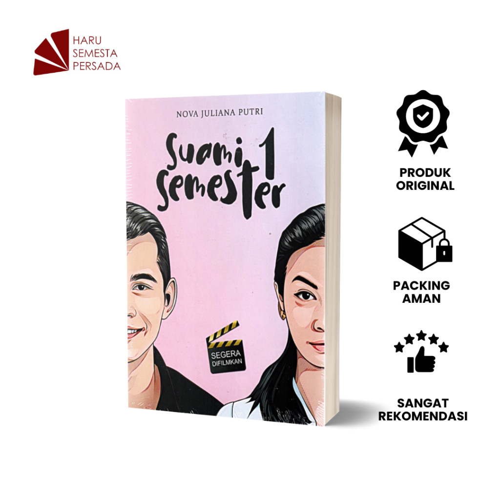 NOVEL SUAMI 1 SEMESTER (BUKU 1 & 2) - Nova Juliana Putri - Grass Media