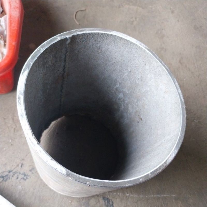 pipa 5 inch ketebalan 4-7 mili od 14 cm id 12,9 cm untuk kompor oli bekas tatakan pres hidrolik kruk
