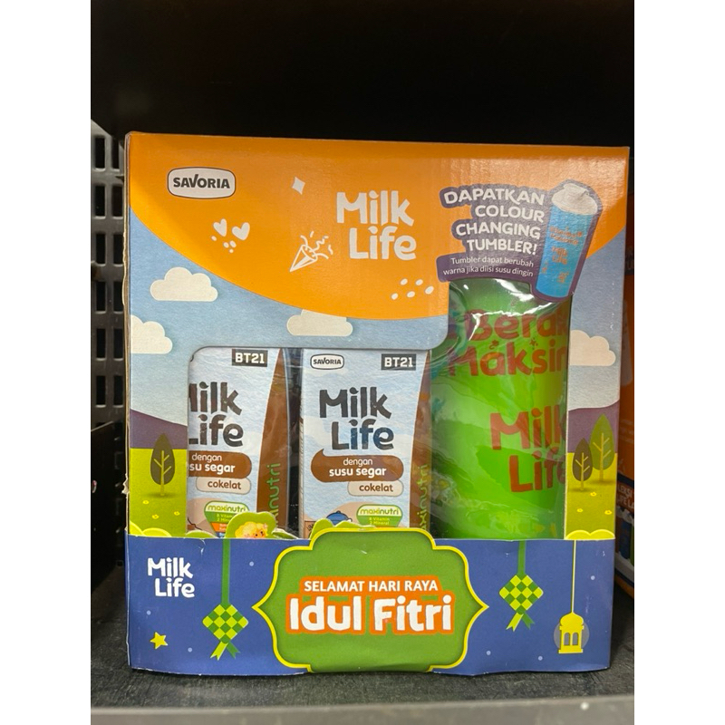 

Milk Life UHT Choco Festive Kotak