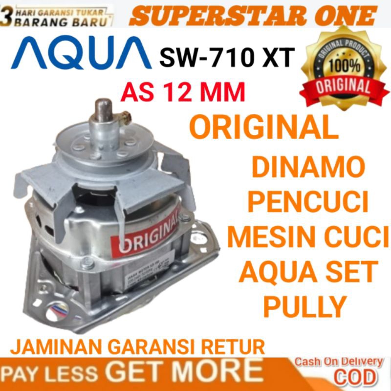 Dinamo Wash/Pencuci Mesin Cuci Aqua SW-710 XT AS 12 MM SET PULLY