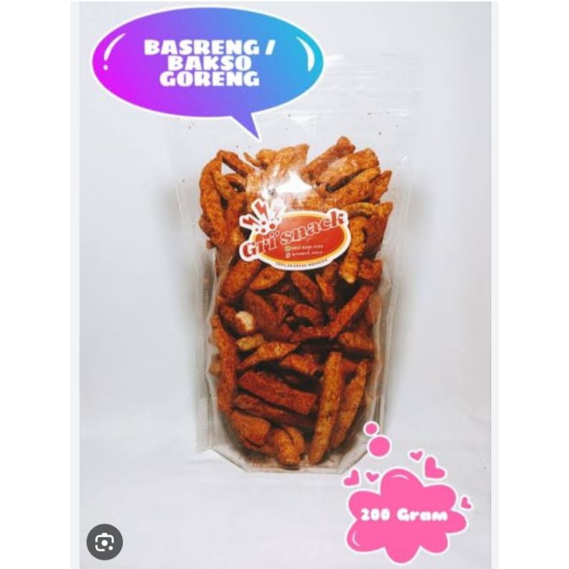 

Basreng goreng balado