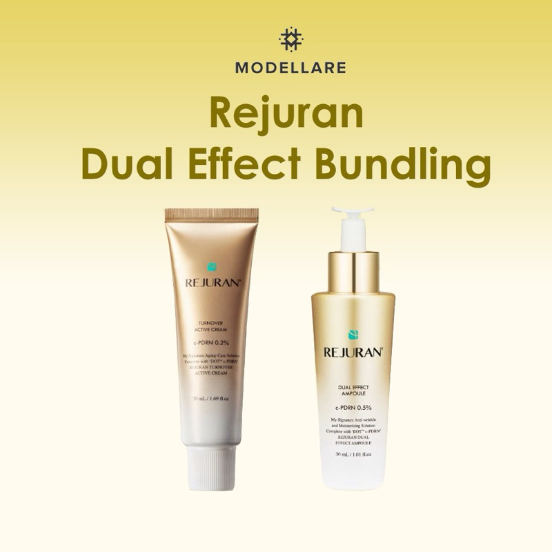REJURAN DUAL EFFECT AMPOULE + TURNOVER ACTIVE CREAM