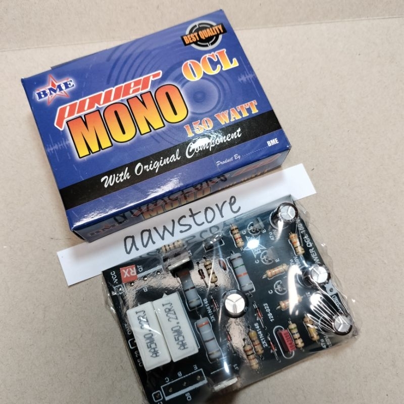Kit Power OCL Mono 150W driver kw1 ampli 150 watt