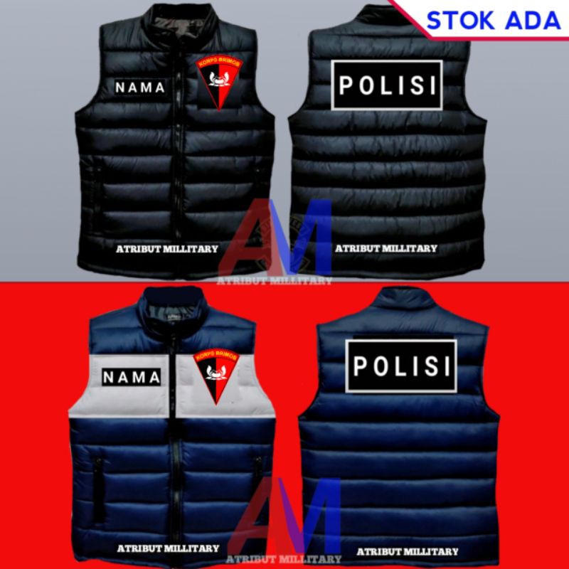 rompi korps brimob | rompi polri brimob gelembung terbaru