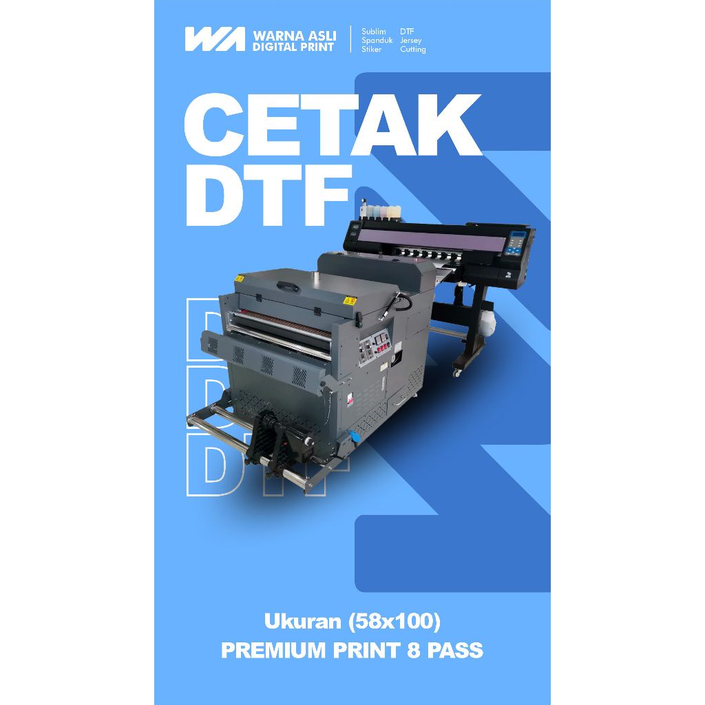 

CETAK DTF 8 PASS/SABLON DTF/PRINT DTF/DTF/PREMIUM