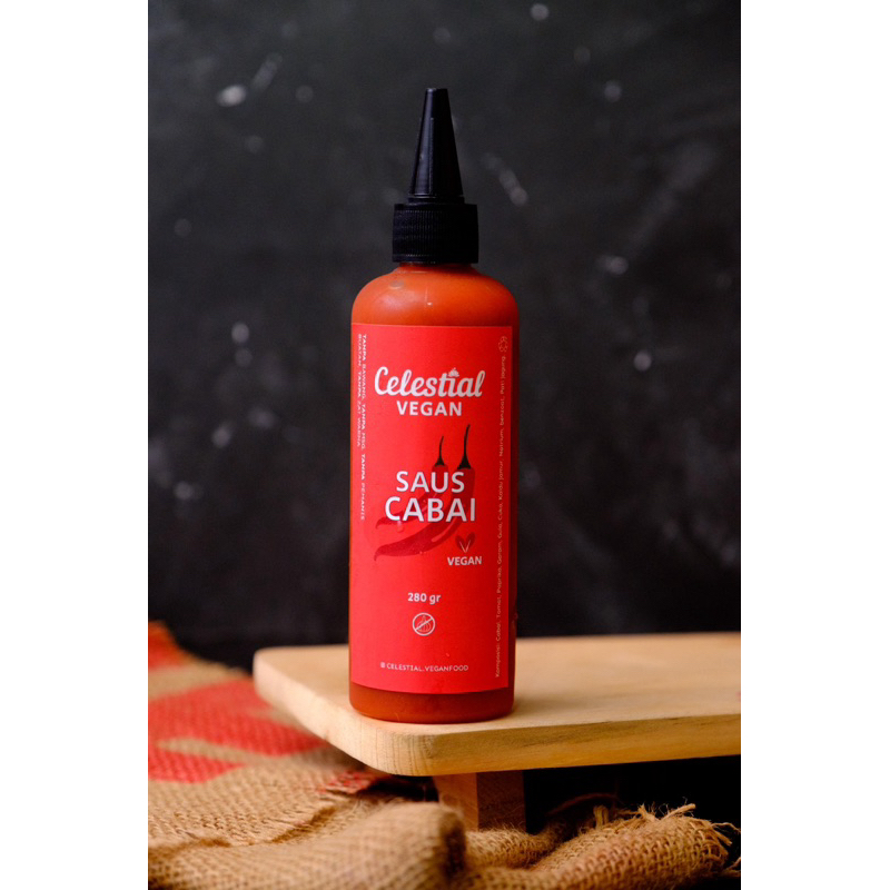 

CELESTIAL Saus Sambal Pedas VEGAN VEGETARIAN | MINIMAL PESANAN 2 PCS BOLEH MIX VARIAN RASA