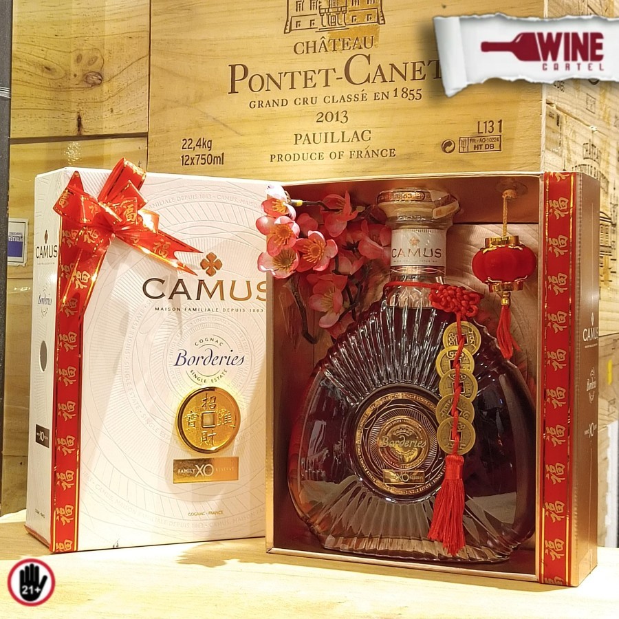 

Hampers BOX Cny IMLEK Camus XO Borderies Single Estate Cognac