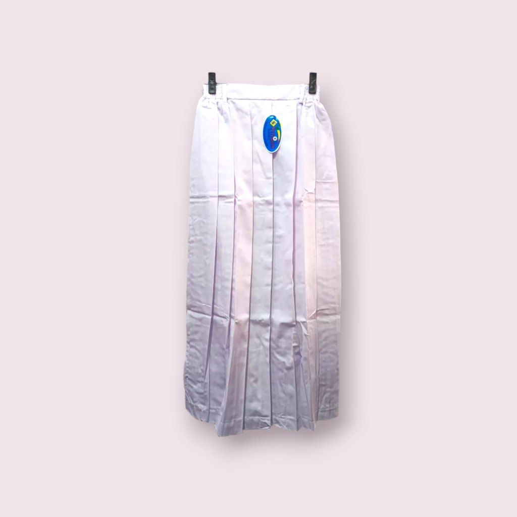 Rok Rempel Putih SD/SMP/SMA/merk SERAGAM, seragam sekolah