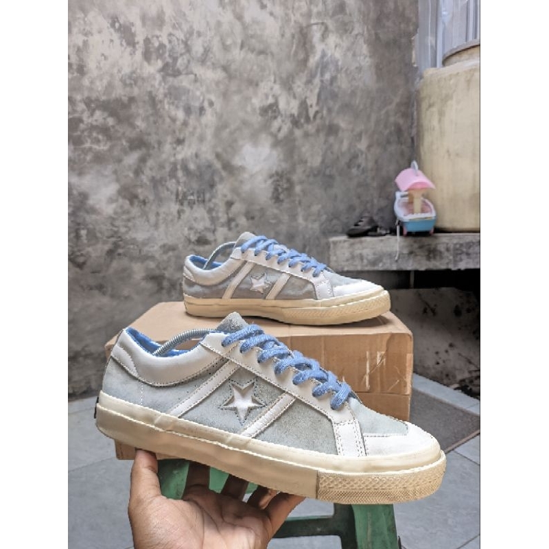 CONVERSE ONE STAR LOW BLUE