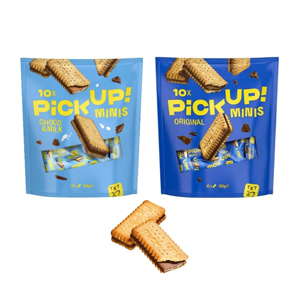 

QH Pick Up! Minis Original Choco & Milk 140 Gram & 106 Gram