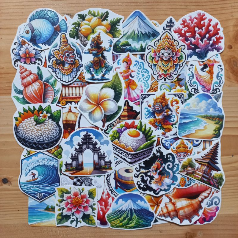 

Sticker Enjoy Bali / Sticker Retro / Sticker Aesthetic / Sticker Deco / Sticker Decoration / Sticker Journaling