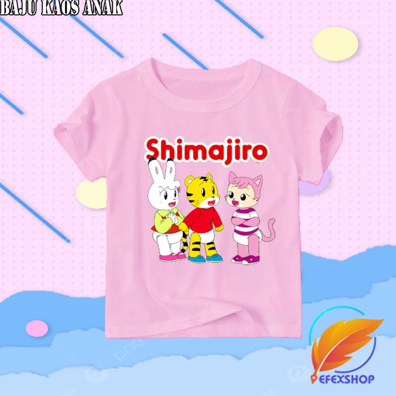 KAOS SHIMAJIRO ANAK BAJU KAOS ANAK SHIMAJIRO