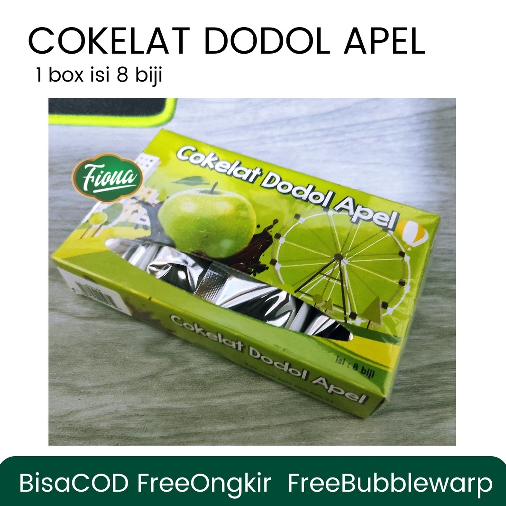 

FLASH SALE Cokelat Dodol Buah Apel Strawberry Oleh2 Khas Malang Batu