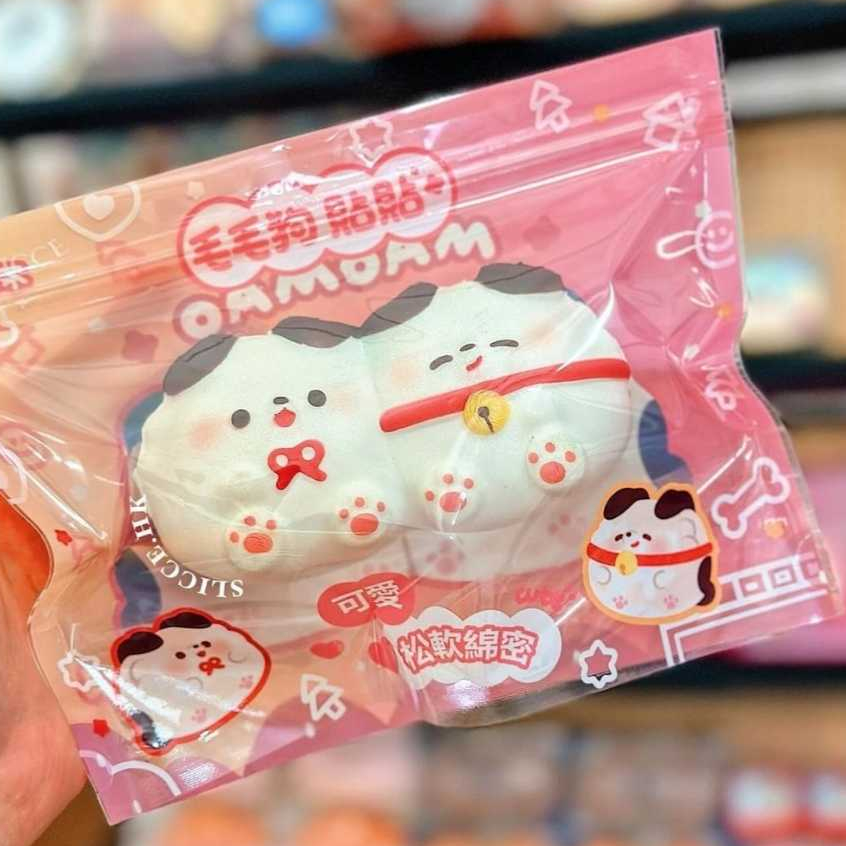 Squishy Mao Mao Share Bread Chigiri Slow Rising Cute