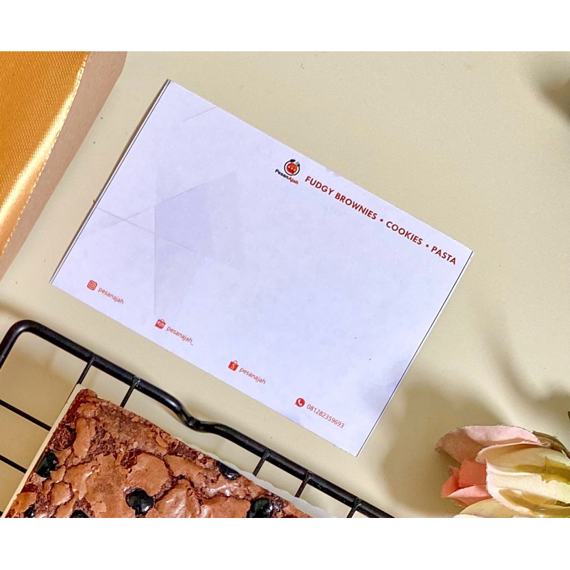 

PACKING HAMPERS PITA - REQUEST UCAPAN