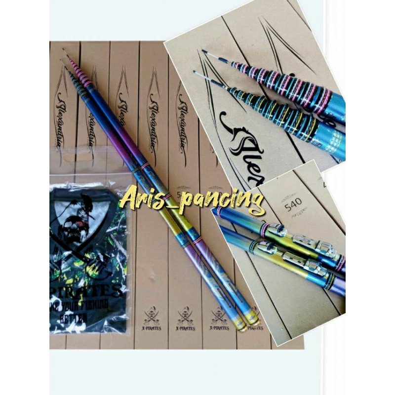 TEGEK KOLONG ZOOM ALEXANDRIA 450 & 540 BONUS JERSEY