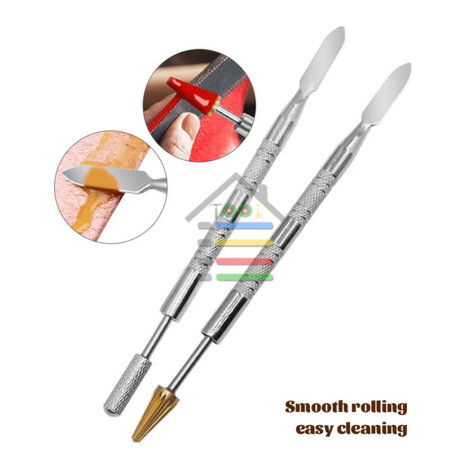 

Kejar Harga DUAL HEAD BRUSH PEN ROLLER PENGOLES CAT KULIT EDGE 2IN1