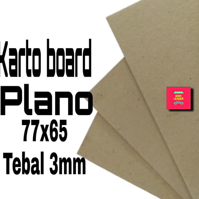 

Ready Terbaru Karton Board 3mm PLANO