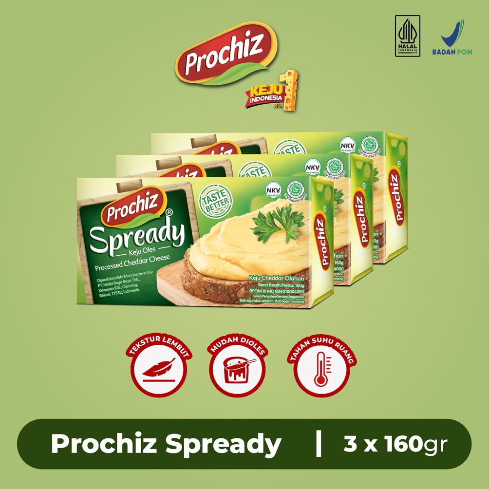 

KODE PRODUK 7DL999677 PROCHIZ Spready 16 gr x 3