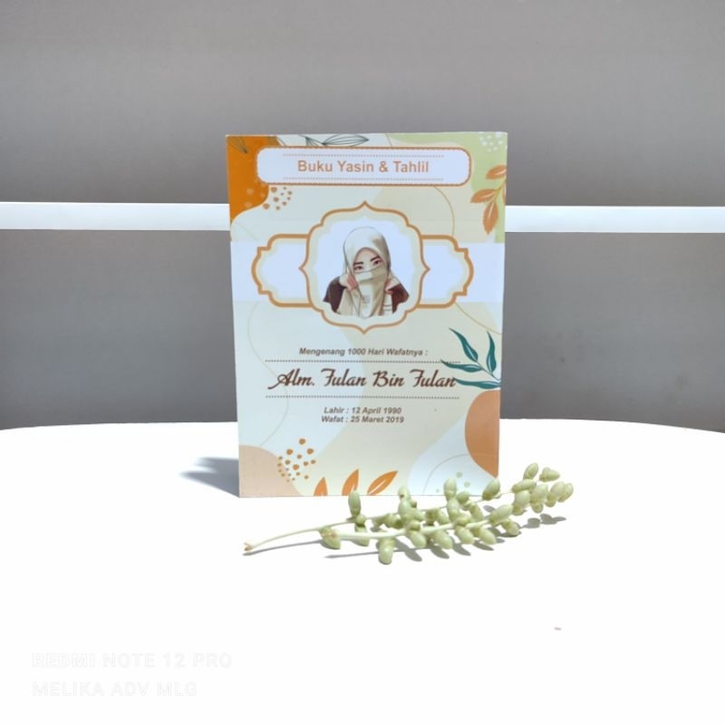 BUKU YASIN TAHLIL DAN ISTIGHOSAH SOFTCOVER SEAMLESS SERIES BY MELIKA ADV MALANG FREE ONGKIR