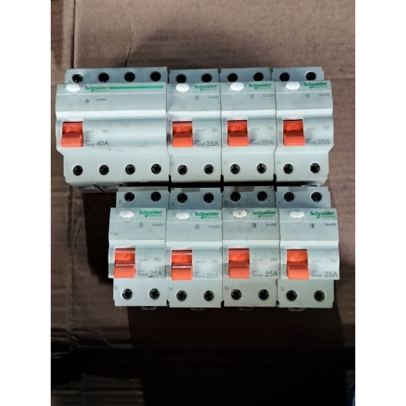 elcb.Schneider 1phase 25A 30MA