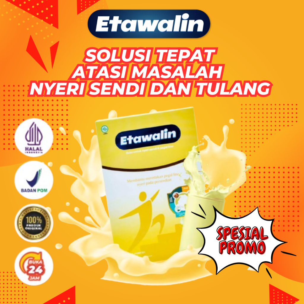 

Etawalin Susu Kambing Etawa Original 1 Box - Susu Solusi Masalah Nyeri Sendi dan Tulang