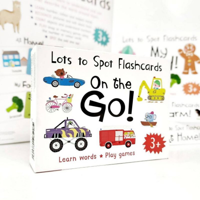 Miles Kelly Lots to Spot Flashcards On the Go