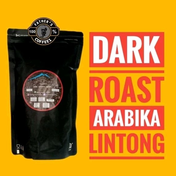 

Dark Roast Kopi Arabika Lintong ( Coffee Arabica LINTONG Dark Roast) 1Kg Espresso/Kopi Susu/Tubruk/Vietnam Drip/Kopi Biji/Kopi Giling/Kopi Bubuk