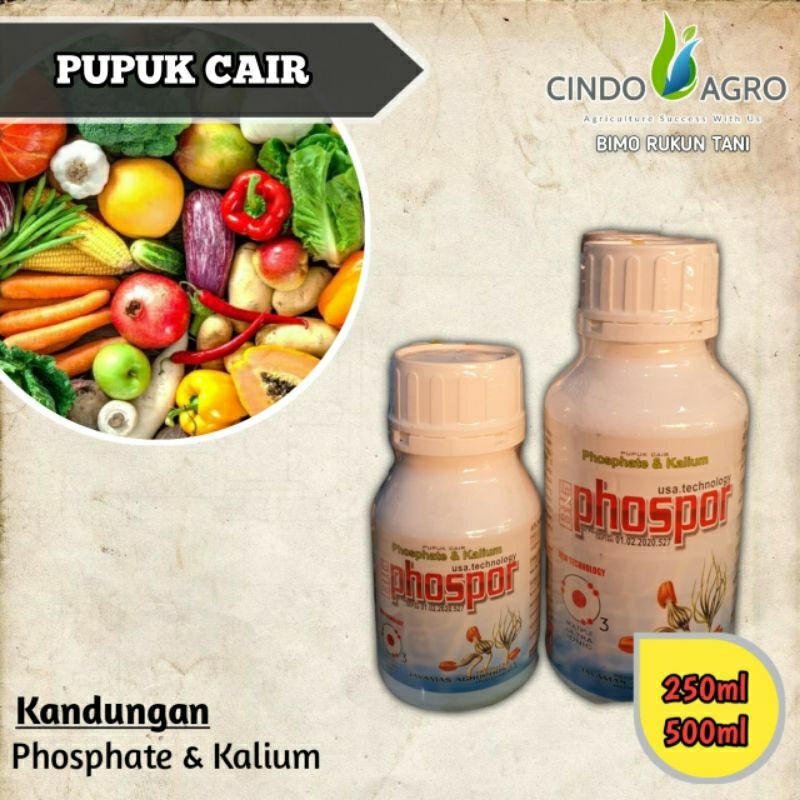 BIG PHOSPOR ( pupuk cair phosphate & kalium) - 250ml