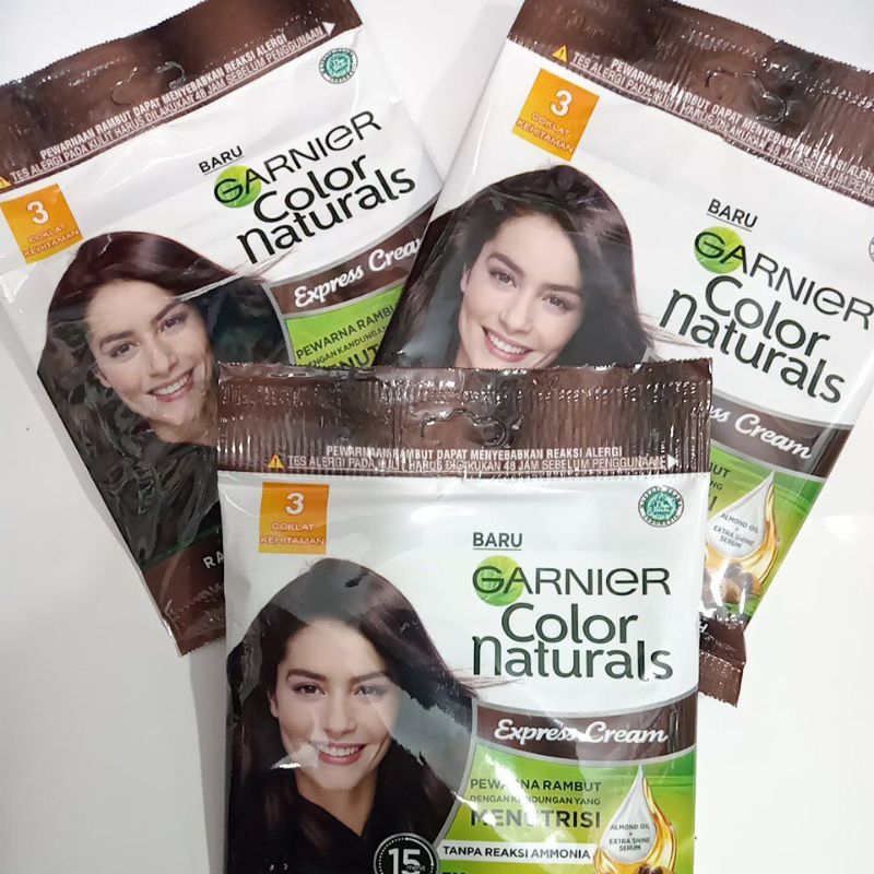 Garnier Color Naturals coklat kehitaman