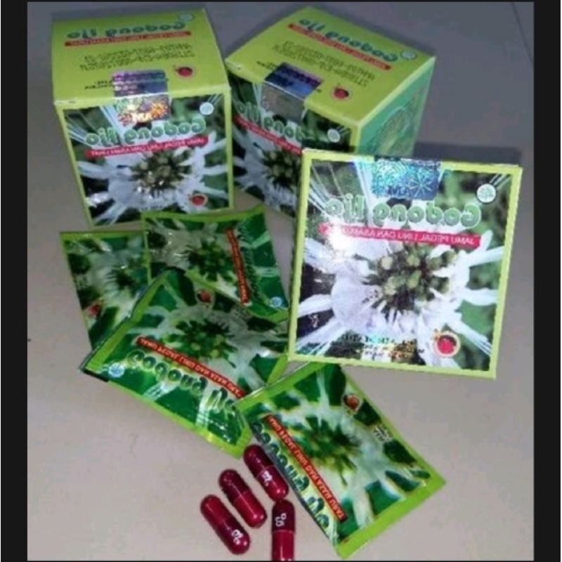 

kapsul godong ijoo isi 10 sachet