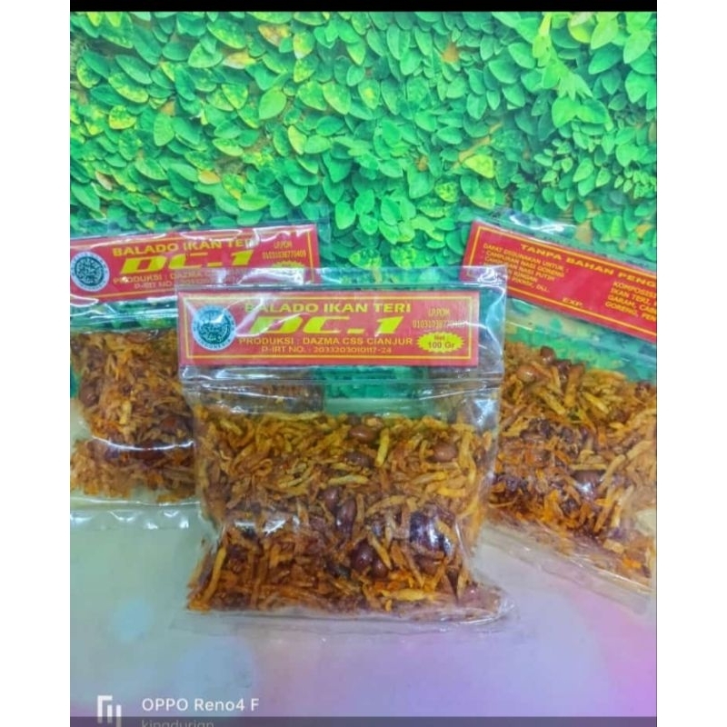 

balado teri kacang 150 gr
