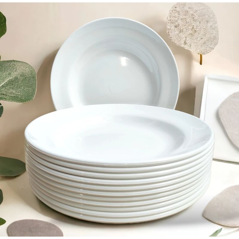 6 PCS PIRING MELAMIN SINGASINGI ORI BAHAN MELAMIN ASLI 9INCH