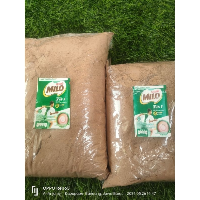 

Milo Kemasan Repack/ Susu Bubuk/ ukuran 500g-1kg