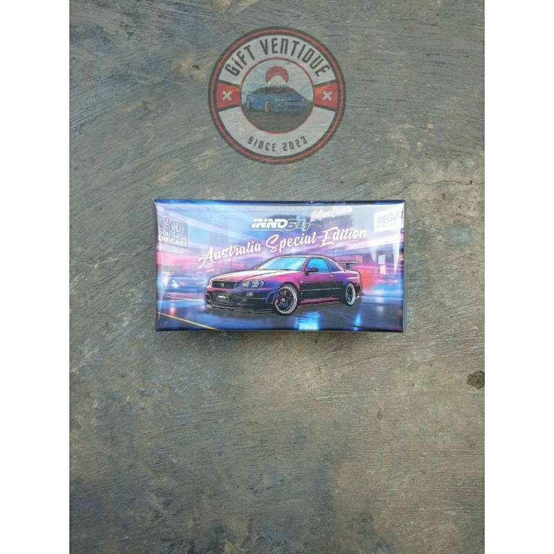 Inno64 inno 64 Nissan Skyline GTR R34 Z-tune Midnight Purple Endgame