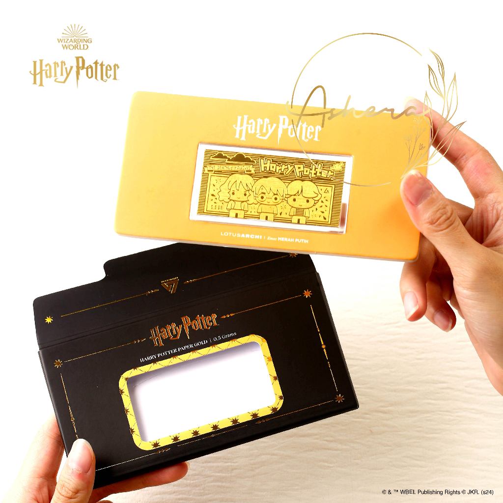 AsheraGold Lotus Archi Harry Potter Paper Gold Series LA LM