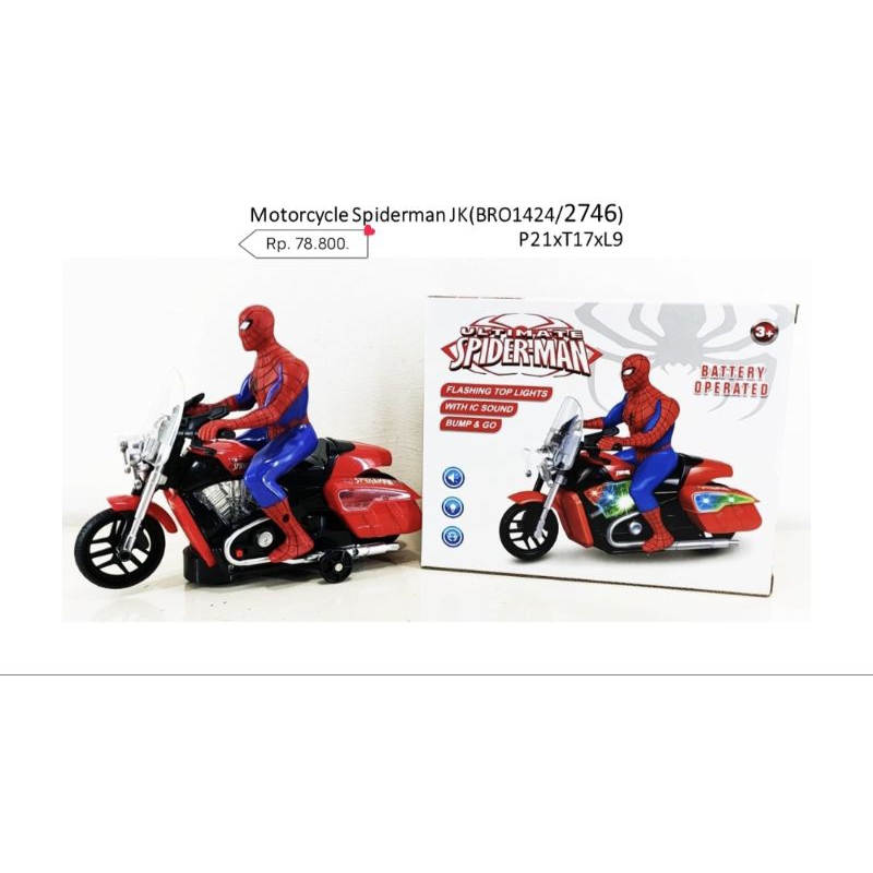 MAINAN, MAINAN ANAK, MAINAN ANAK COWOK, MAINAN MOTOR SPIDERMAN, MAINAN TERBARU, MAINAN KEKINIAN, MAI