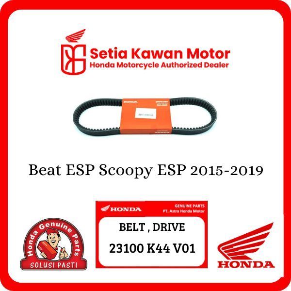 Vanbelt Only Beat ESP Scoopy ESP 2015-2019 23100K44V01 Original Honda