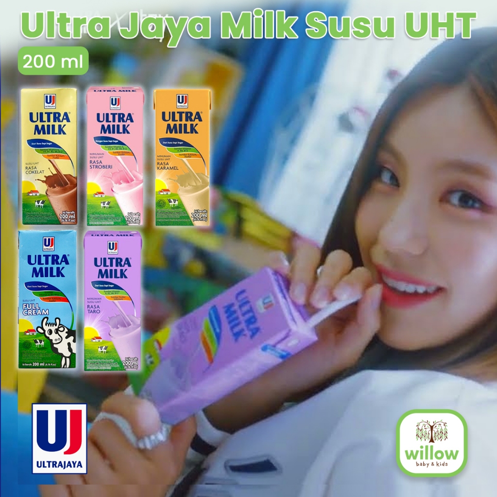 

Susu UHT - Ultra Jaya Milk Susu UHT 200Ml