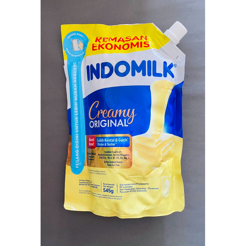 

Susu Indomilk Kental Manis Kemasan Pouch