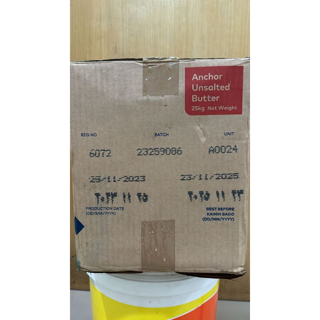 

RB anchor butter unsalted/mentega tawar merk anchor